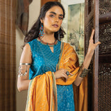 Dareechay Summer Printed Lawn 3Pcs Unstitched Suit - 7, Women, 3Pcs Shalwar Suit, LSM Textiles, Chase Value