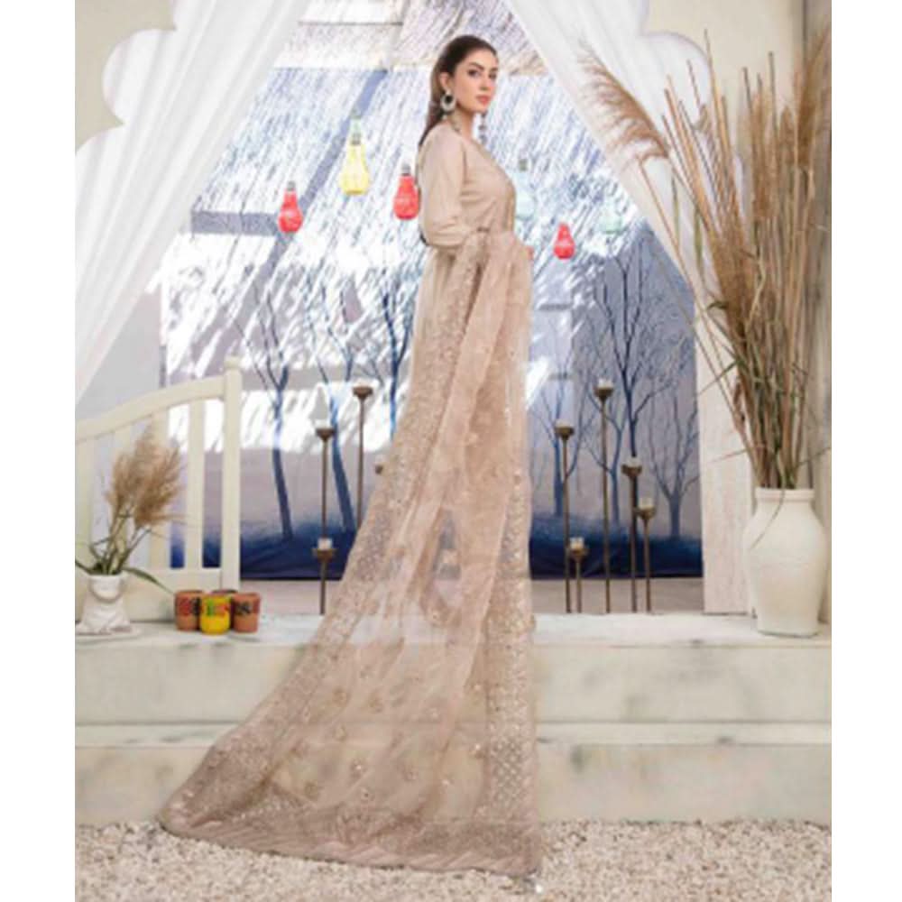 Zysha Embroidered Lawn Zari Fancy Dupatta Un-Stitched 3Pcs Suit - 6561, Women, 3Pcs Shalwar Suit, Tawakkal Fabrics, Chase Value