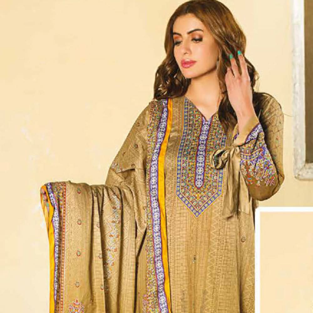Five Star Classic Printed Lawn 3 Pcs Unstitched Suit - 1306, Women, 3Pcs Shalwar Suit, Chase Value, Chase Value