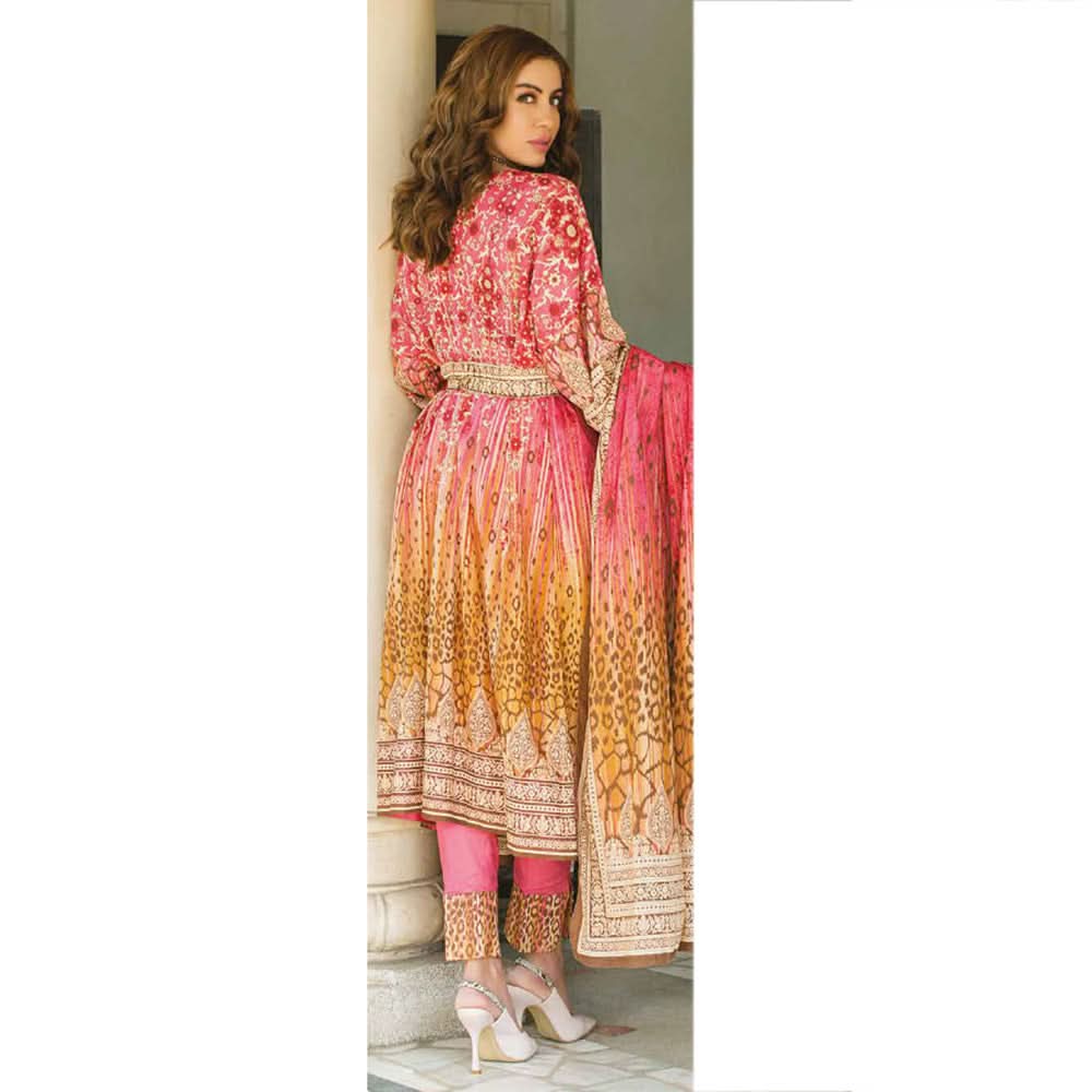 Five Star Classic Printed Lawn 3 Pcs Unstitched Suit - 1311, Women, 3Pcs Shalwar Suit, Chase Value, Chase Value