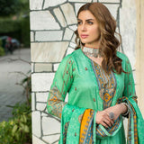 Five Star Classic Printed Lawn 3 Pcs Unstitched Suit - 1302, Women, 3Pcs Shalwar Suit, Chase Value, Chase Value