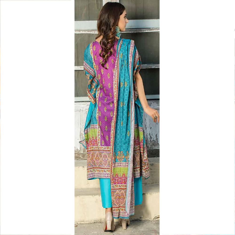 Five Star Classic Printed Lawn 3 Pcs Unstitched Suit - 1314, Women, 3Pcs Shalwar Suit, Chase Value, Chase Value