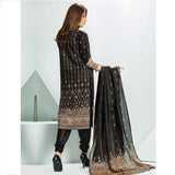 Five Star Classic Black & White Printed Lawn 3Pcs Unstitched Suit - 1333, Women, 3Pcs Shalwar Suit, Chase Value, Chase Value