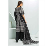 Five Star Classic Black & White Printed Lawn 3Pcs Unstitched Suit - 1336, Women, 3Pcs Shalwar Suit, Chase Value, Chase Value