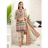 Monsoon Printed Lawn Unstitched 3Pcs Suit V3 - A1, Women, 3Pcs Shalwar Suit, Al-Zohaib Textiles, Chase Value