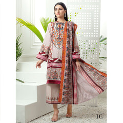 Monsoon Printed Lawn Unstitched 3Pcs Suit V3 - C1, Women, 3Pcs Shalwar Suit, Al-Zohaib Textiles, Chase Value