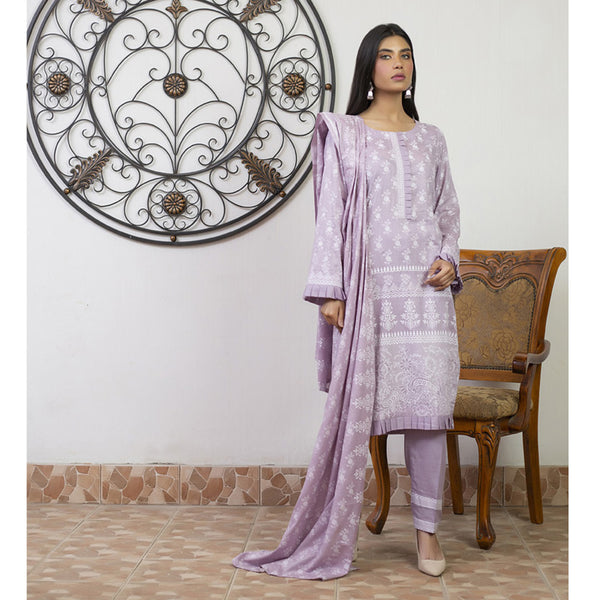 Sahil Printed Lawn Un-Stitched 3Pcs Suit - 3, Women, 3Pcs Shalwar Suit, ZS Textiles, Chase Value