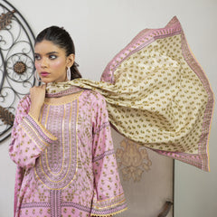 Sahil Printed Lawn Un-Stitched 3Pcs Suit - 5, Women, 3Pcs Shalwar Suit, ZS Textiles, Chase Value