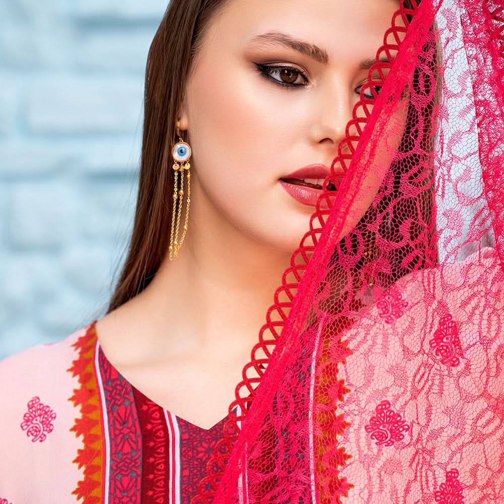 Malai Unstitched 3Pcs Suit V2 - 002, Women, 3Pcs Shalwar Suit, Chase Value, Chase Value