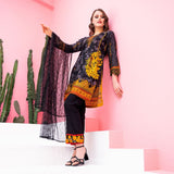 Malai Unstitched 3Pcs Suit V2 - 004, Women, 3Pcs Shalwar Suit, Chase Value, Chase Value