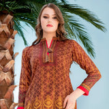 Malai Unstitched 3Pcs Suit V2 - 006, Women, 3Pcs Shalwar Suit, Chase Value, Chase Value