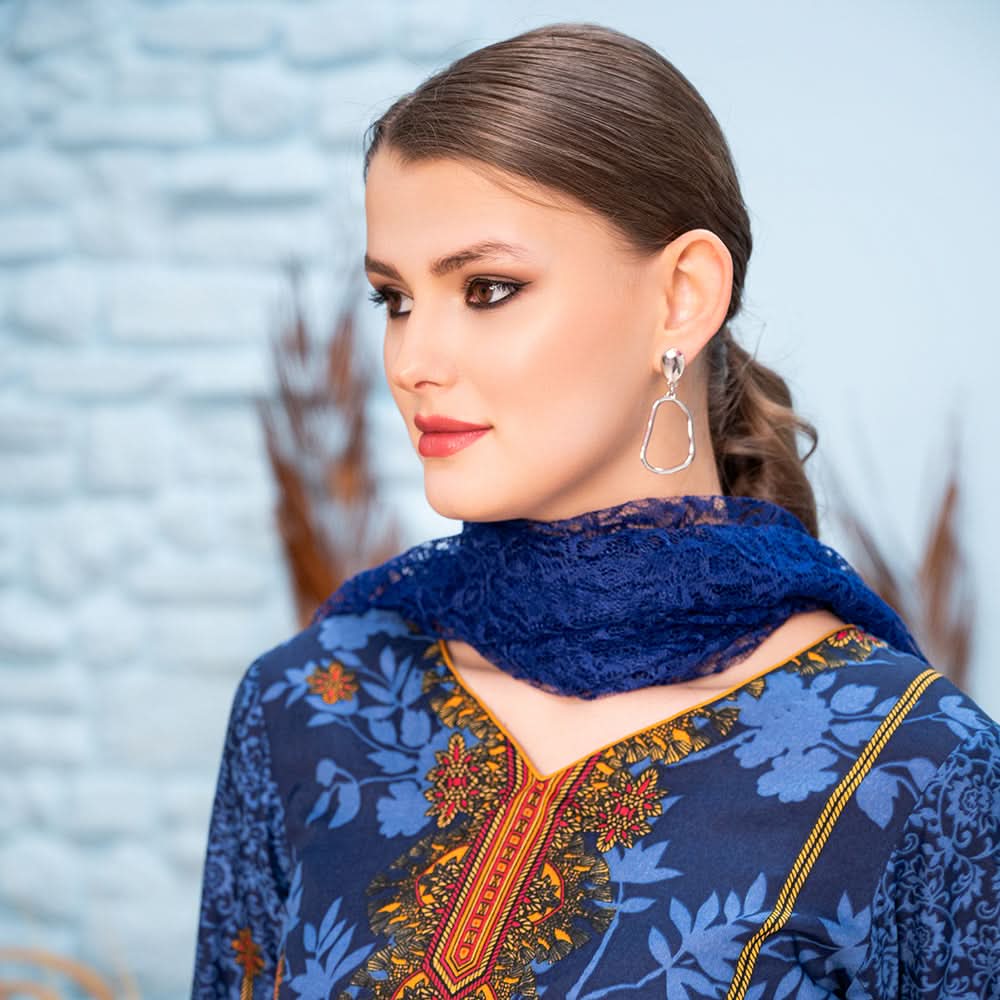 Malai Unstitched 3Pcs Suit V2 - 008, Women, 3Pcs Shalwar Suit, Chase Value, Chase Value