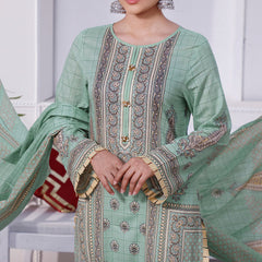 Daman Lawn 3 Pcs Unstitched Suit - 1511-A, Women, 3Pcs Shalwar Suit, VS Textiles, Chase Value