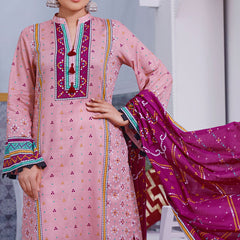 Daman Lawn 3 Pcs Unstitched Suit - 1512-A, Women, 3Pcs Shalwar Suit, VS Textiles, Chase Value