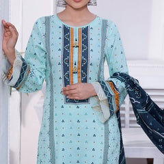 Daman Lawn 3 Pcs Unstitched Suit - 1512-B, Women, 3Pcs Shalwar Suit, VS Textiles, Chase Value