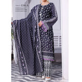 Daman Lawn 3 Pcs Unstitched Suit - 1516-A, Women, 3Pcs Shalwar Suit, VS Textiles, Chase Value