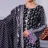 Daman Lawn 3 Pcs Unstitched Suit - 1516-A, Women, 3Pcs Shalwar Suit, VS Textiles, Chase Value