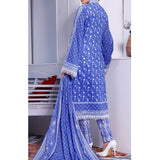 Daman Lawn 3 Pcs Unstitched Suit - 1516-B, Women, 3Pcs Shalwar Suit, VS Textiles, Chase Value