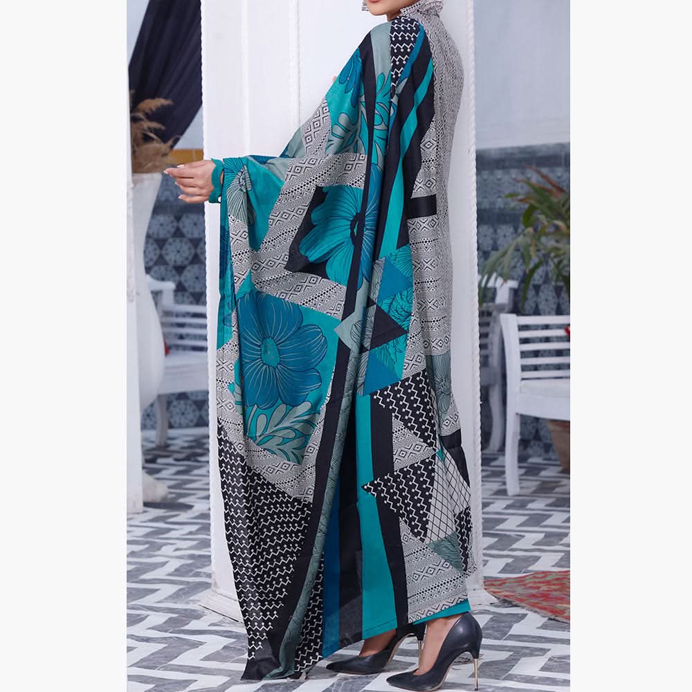 Daman Lawn 3 Pcs Unstitched Suit - 1517-B, Women, 3Pcs Shalwar Suit, VS Textiles, Chase Value