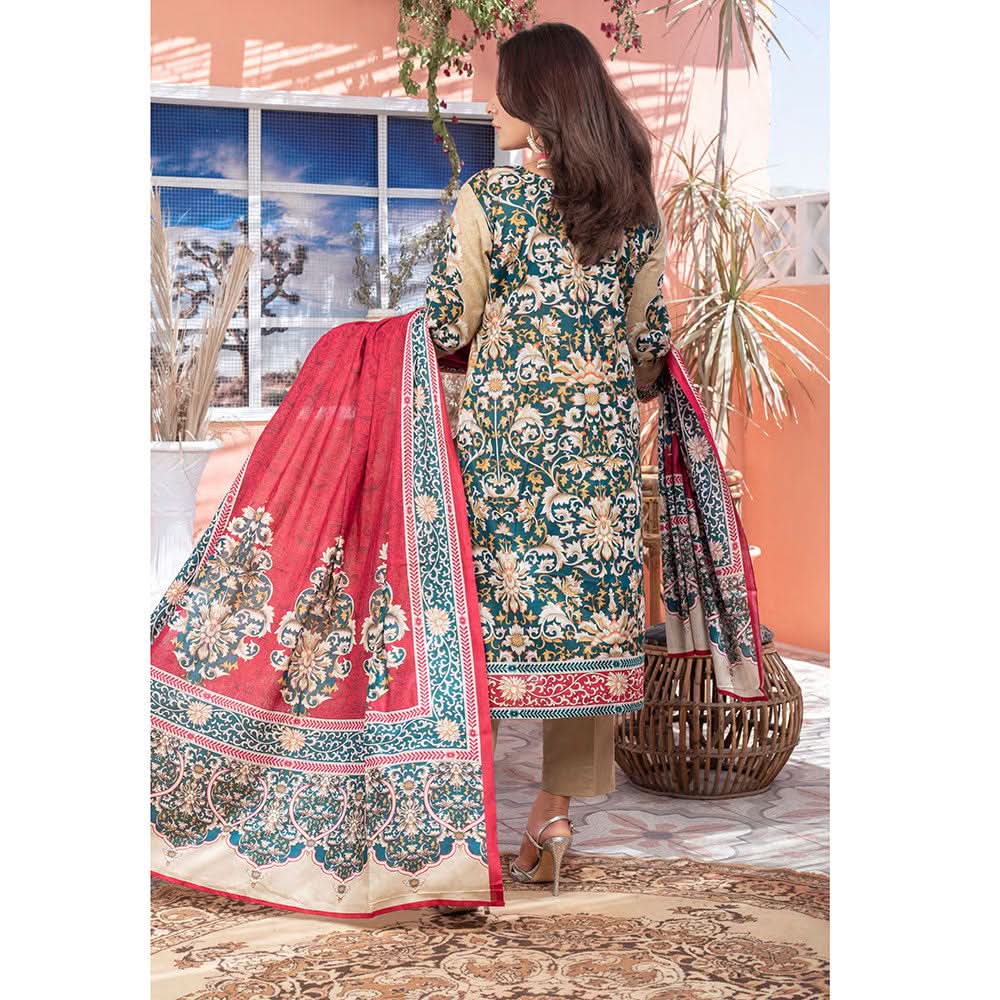 Five Star Smarttle Lawn 3 Pcs Unstitched Suit - A1, Women, 3Pcs Shalwar Suit, Chase Value, Chase Value