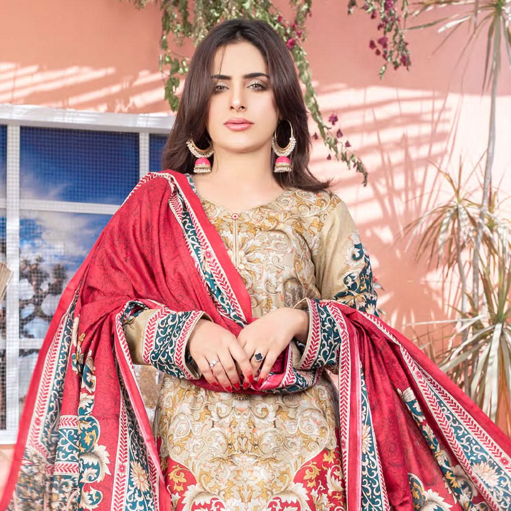 Five Star Smarttle Lawn 3 Pcs Unstitched Suit - A1, Women, 3Pcs Shalwar Suit, Chase Value, Chase Value