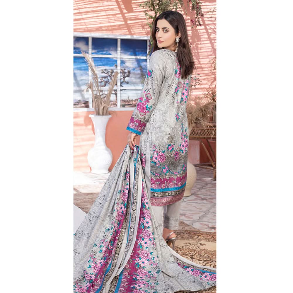 Five Star Smarttle Lawn 3 Pcs Unstitched Suit - A3, Women, 3Pcs Shalwar Suit, Chase Value, Chase Value