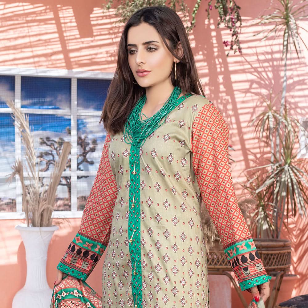 Five Star Smarttle Lawn 3 Pcs Unstitched Suit - A5, Women, 3Pcs Shalwar Suit, Chase Value, Chase Value