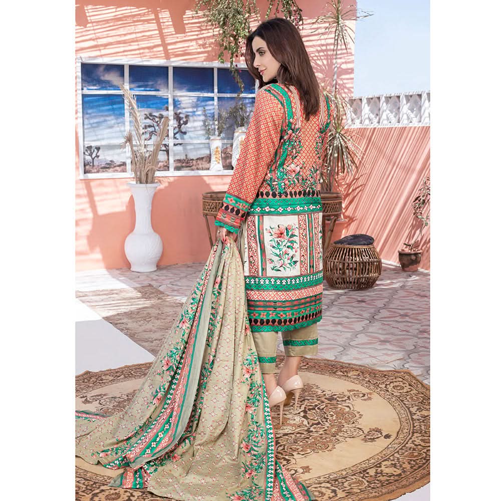 Five Star Smarttle Lawn 3 Pcs Unstitched Suit - A5, Women, 3Pcs Shalwar Suit, Chase Value, Chase Value