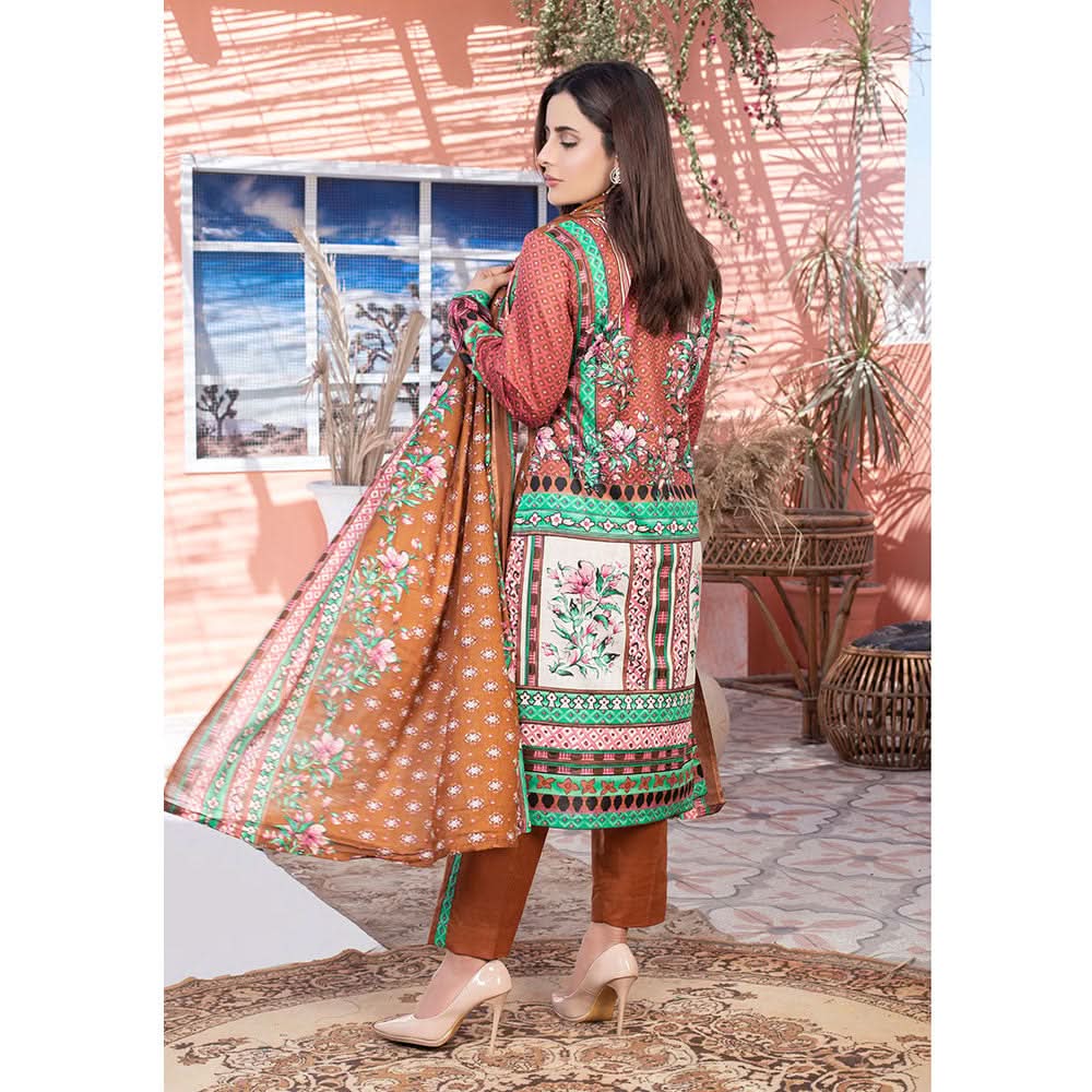 Five Star Smarttle Lawn 3 Pcs Unstitched Suit - B5, Women, 3Pcs Shalwar Suit, Chase Value, Chase Value