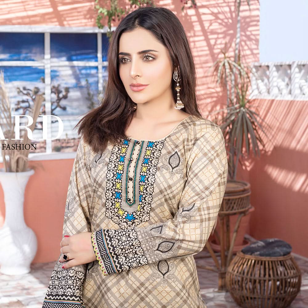 Five Star Smarttle Lawn 3 Pcs Unstitched Suit - B6, Women, 3Pcs Shalwar Suit, Chase Value, Chase Value