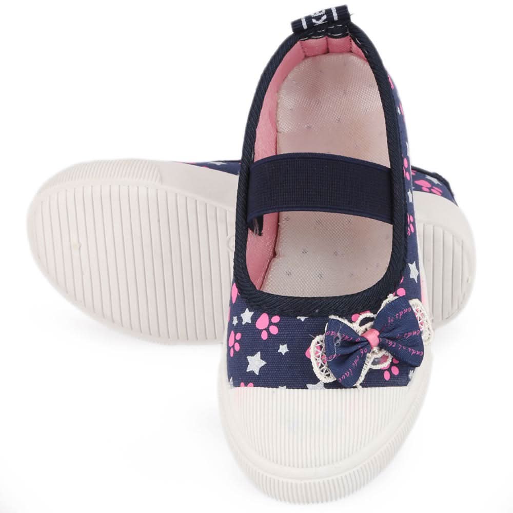 Girls Casual Shoes (AB-25) - Blue, Kids, Girls Sneakers And Shoes, Chase Value, Chase Value