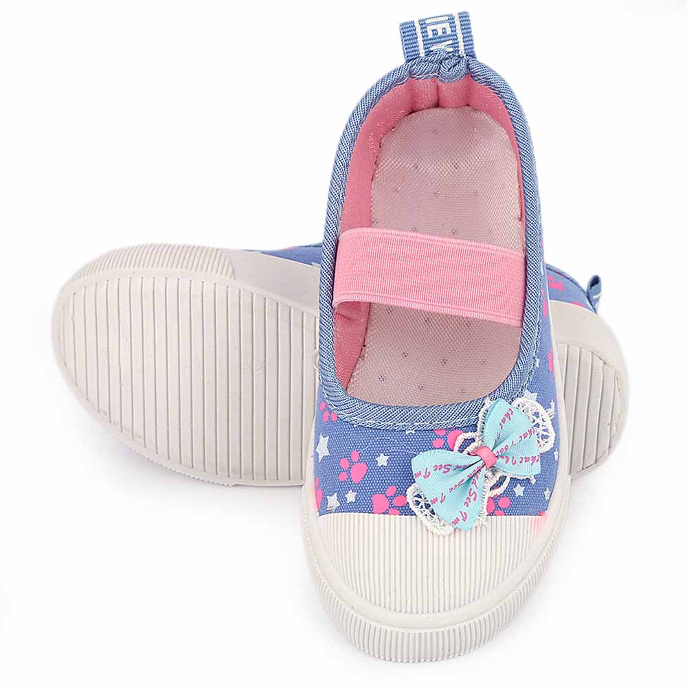 Girls Casual Shoes (AB-25) - Light Blue, Kids, Girls Sneakers And Shoes, Chase Value, Chase Value