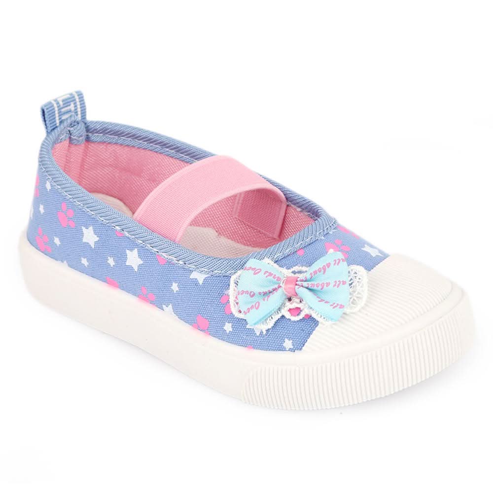 Girls Casual Shoes (AB-25) - Light Blue, Kids, Girls Sneakers And Shoes, Chase Value, Chase Value