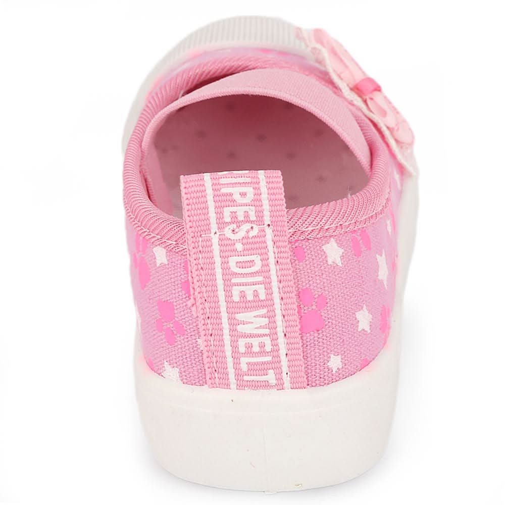 Girls Casual Shoes (AB-25) - Pink, Kids, Girls Sneakers And Shoes, Chase Value, Chase Value
