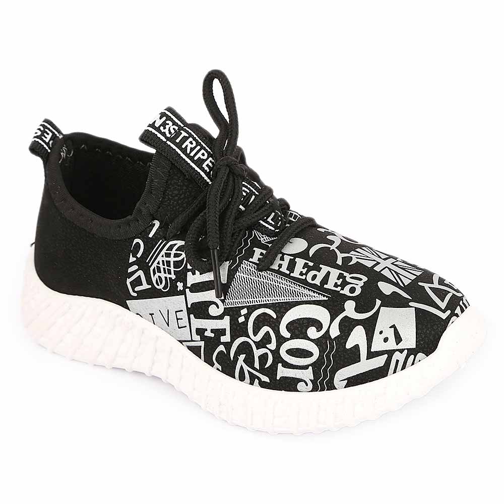 Boys Joggers Shoes - (AB-27) Black, Kids, Boys Casual Shoes And Sneakers, Chase Value, Chase Value