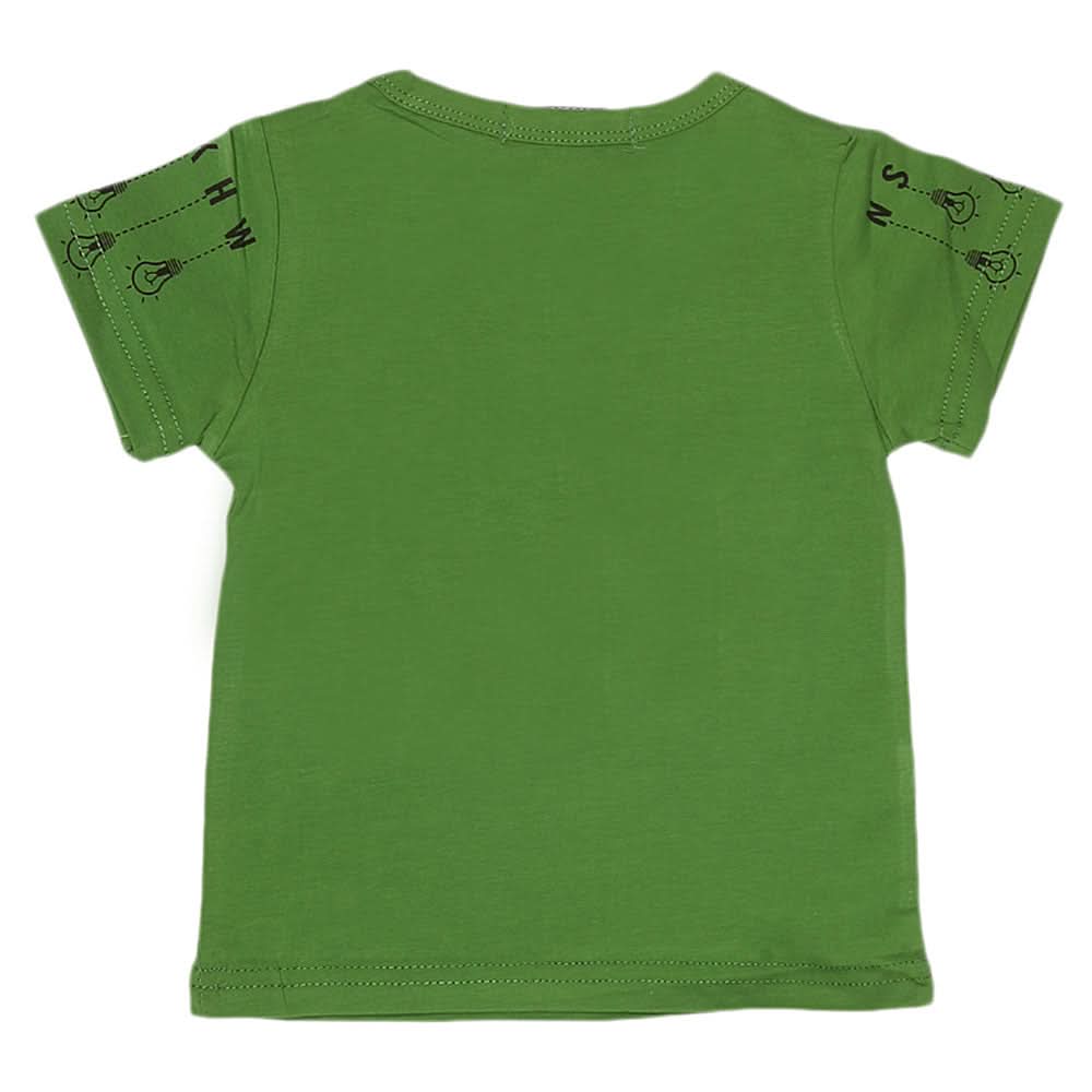 Newborn Boys T-Shirt - Green, Kids, NB Boys Shirts And T-Shirts, Chase Value, Chase Value