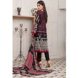 Three Star Printed Lawn 3 Pcs Un-Stitched Suit Vol 5 - 4-A, Women, 3Pcs Shalwar Suit, Al-Dawood Textiles, Chase Value