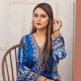 Three Star Printed Lawn 3 Pcs Un-Stitched Suit Vol 5 - 4-B, Women, 3Pcs Shalwar Suit, Al-Dawood Textiles, Chase Value