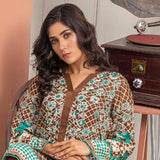 Three Star Printed Lawn 3 Pcs Un-Stitched Suit Vol 5 - 7-B, Women, 3Pcs Shalwar Suit, Al Dawood Textiles, Chase Value