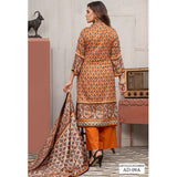 Three Star Printed Lawn 3 Pcs Un-Stitched Suit Vol 5 - 9-A, Women, 3Pcs Shalwar Suit, Al Dawood Textiles, Chase Value