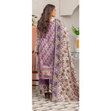 Three Star Printed Lawn 3 Pcs Un-Stitched Suit Vol 5 - 1-B, Women, 3Pcs Shalwar Suit, Al-Dawood Textiles, Chase Value