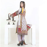 Three Star Printed Lawn 3 Pcs Un-Stitched Suit Vol 4 - 6-A, Women, 3Pcs Shalwar Suit, Al-Dawood Textiles, Chase Value