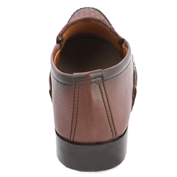 Men's Formal Shoes (AK-5055) - Brown, Men, Formal Shoes, Chase Value, Chase Value