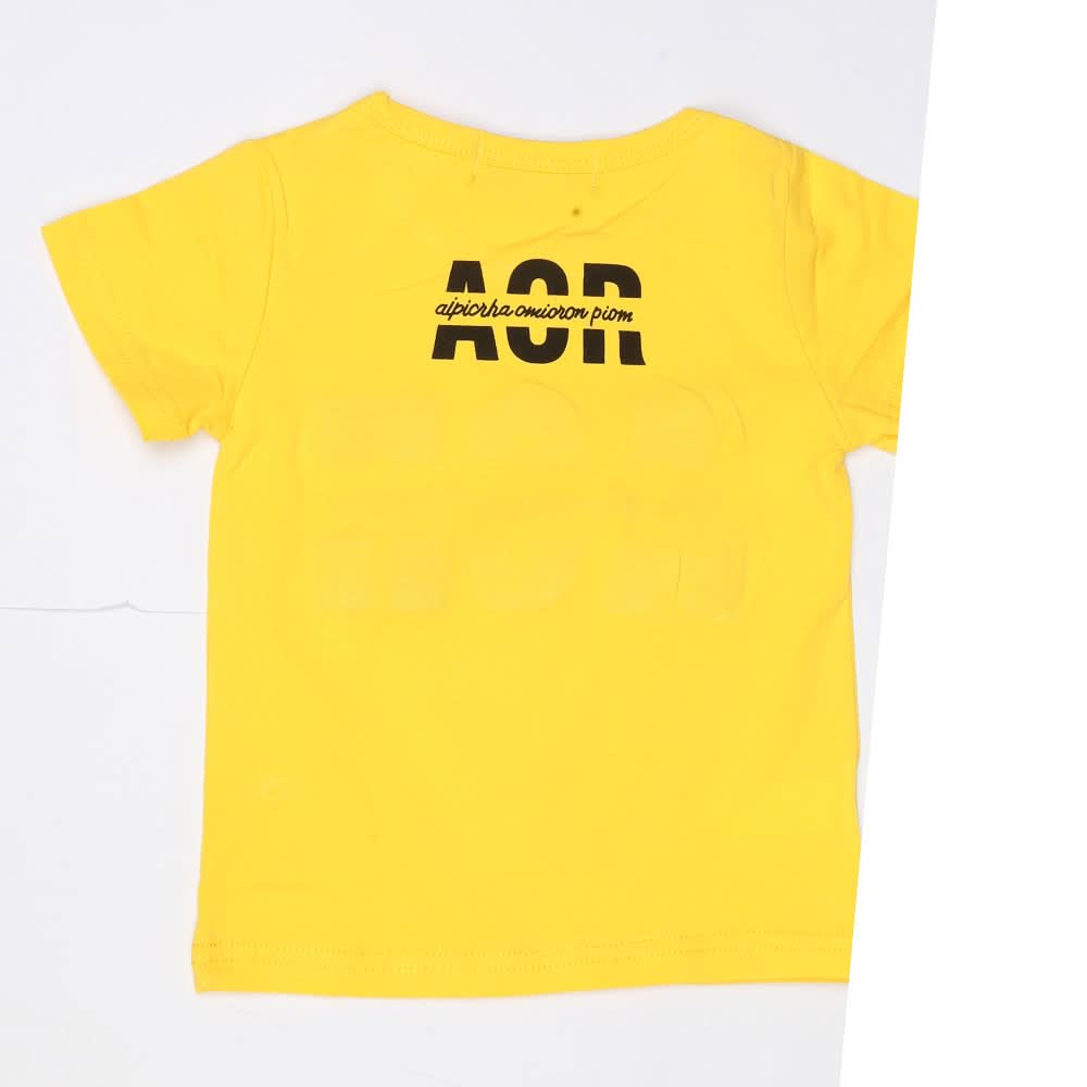 Newborn Boys T-Shirt - Yellow, Kids, NB Boys Shirts And T-Shirts, Chase Value, Chase Value