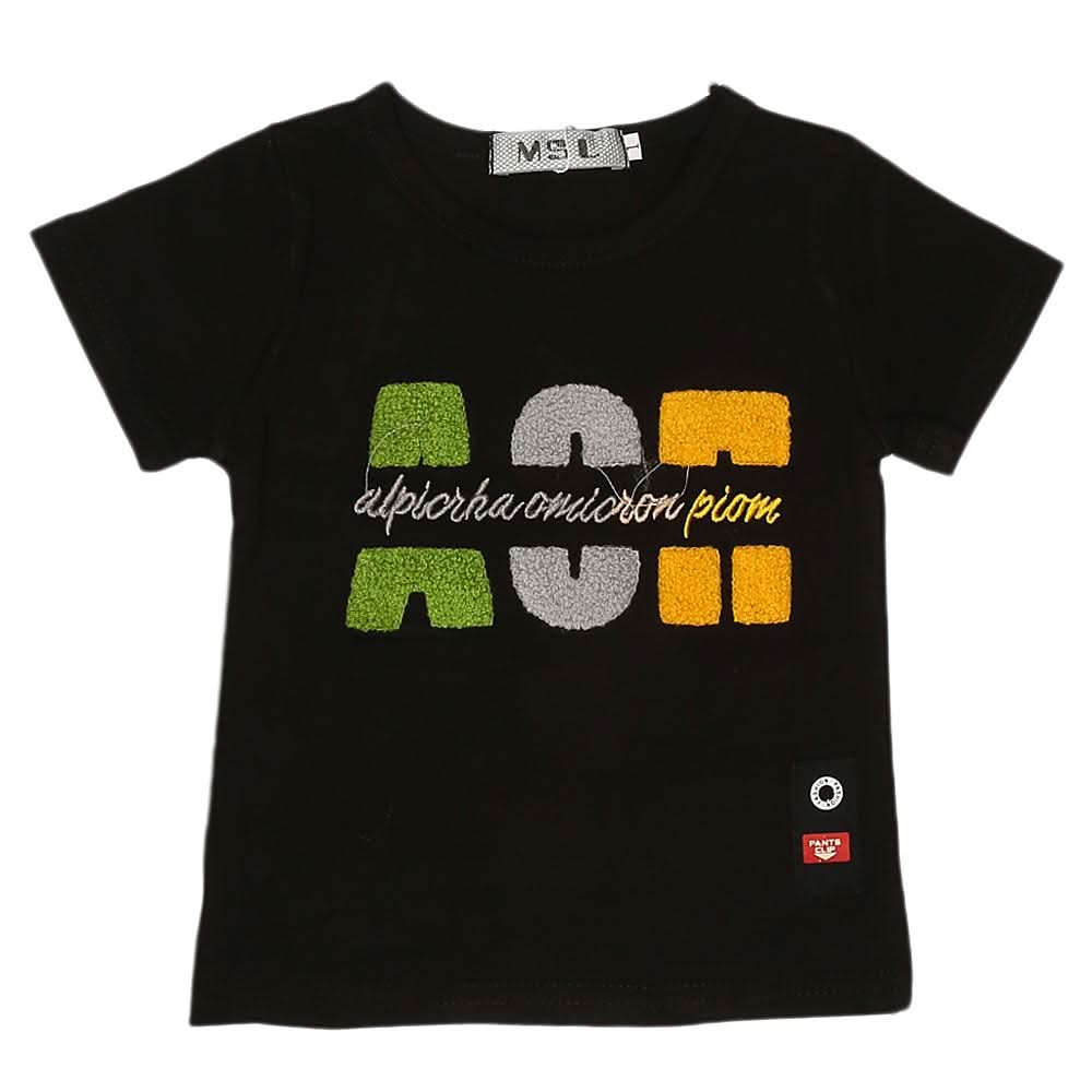 Newborn Boys T-Shirt - Black, Kids, NB Boys Shirts And T-Shirts, Chase Value, Chase Value