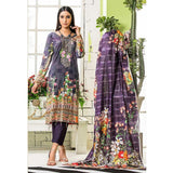 Zarang Embroidered Cotton 3 Piece Un-Stitched Suit - AY2213, Women, 3Pcs Shalwar Suit, Rana Arts, Chase Value