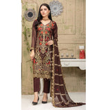 Luxury Embroidered Chiffon Semi-Stitched Suit - AY-2748, Women, 3Pcs Shalwar Suit, Rana Arts, Chase Value