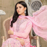Luxury Embroidered Chiffon Semi-Stitched Suit - AY-2771, Women, 3Pcs Shalwar Suit, Rana Arts, Chase Value