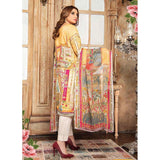 Zaarish Embroidered Unstitched 3Pcs Suit - Ay-2846, Women, 3Pcs Shalwar Suit, Rana Arts, Chase Value