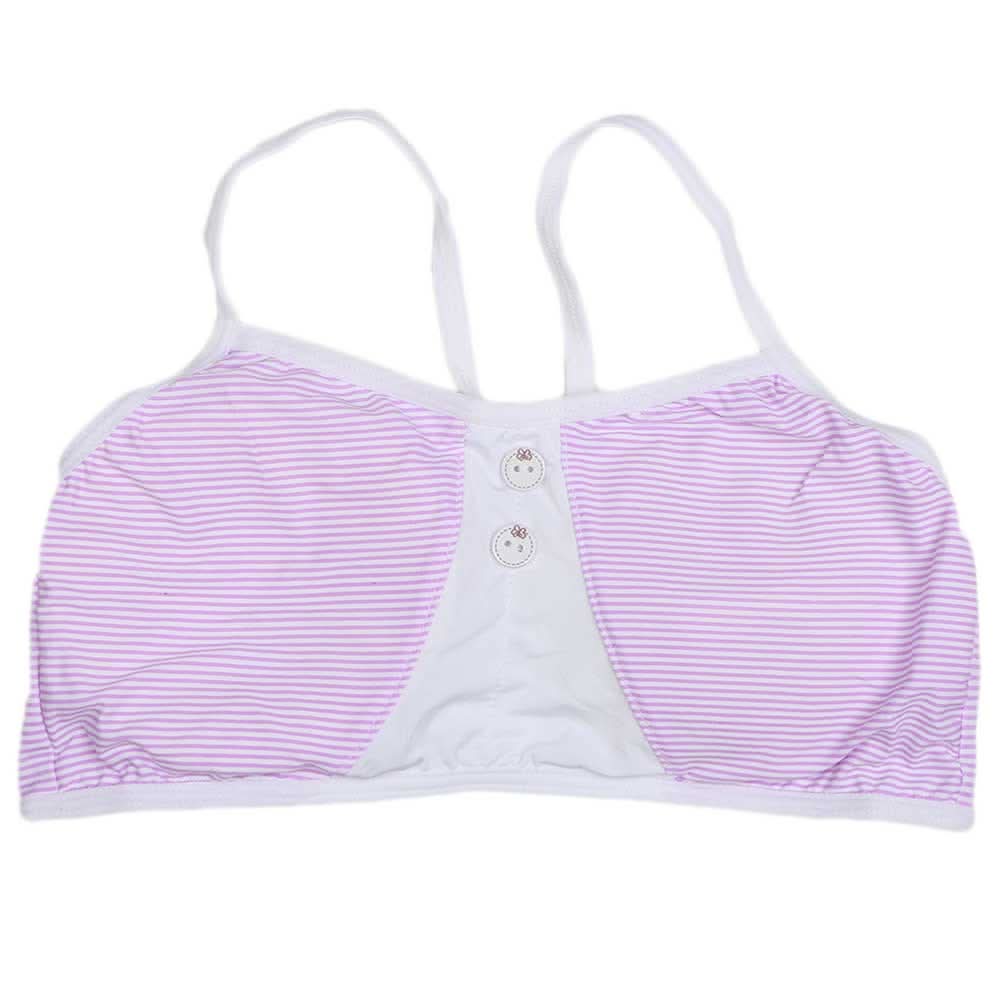 Girls Foam Bra - Purple, Kids, Shameez Camisole And Biddies, Chase Value, Chase Value
